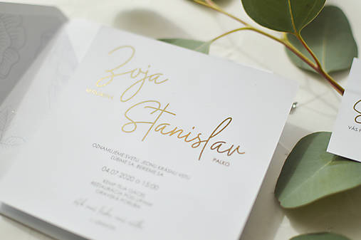 Papiernictvo - svadobné oznámenie "biely minimal" - 12808163_