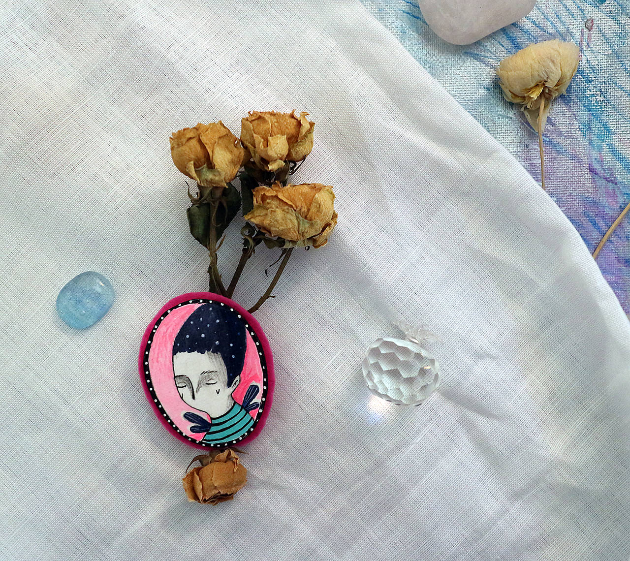 Moje malé krídelká/ originál brošňa