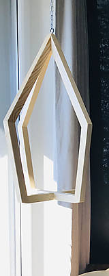 Nábytok - Drevený visiaci stojan na rastliny z kolekcie “Olaf" - 12817607_