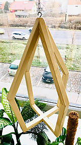 Nábytok - Drevený visiaci stojan na rastliny z kolekcie “Olaf" - 12817609_