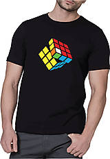 Pánske oblečenie - Rubikova kocka pánske - 12817493_