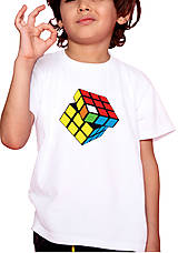 Detské oblečenie - Rubikova kocka detské - 12818690_