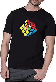 Pánske oblečenie - Rubikova kocka pánske - 12817493_