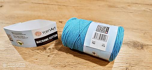 Galantéria - MACRAME COTTON  (MACRAME COTTON - 760) - 12820633_