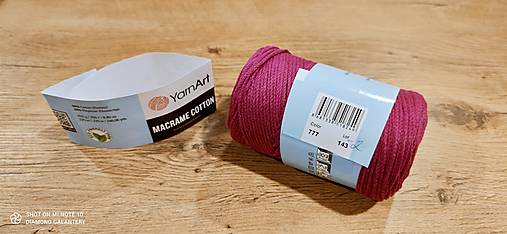 Galantéria - MACRAME COTTON  (MACRAME COTTON - 777) - 12820644_