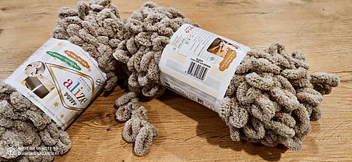 Galantéria - Alize Puffy  (530 kapučínová) - 12830271_