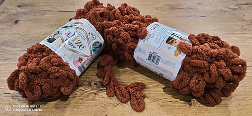 Galantéria - Alize Puffy  (597 tehlová) - 12830288_
