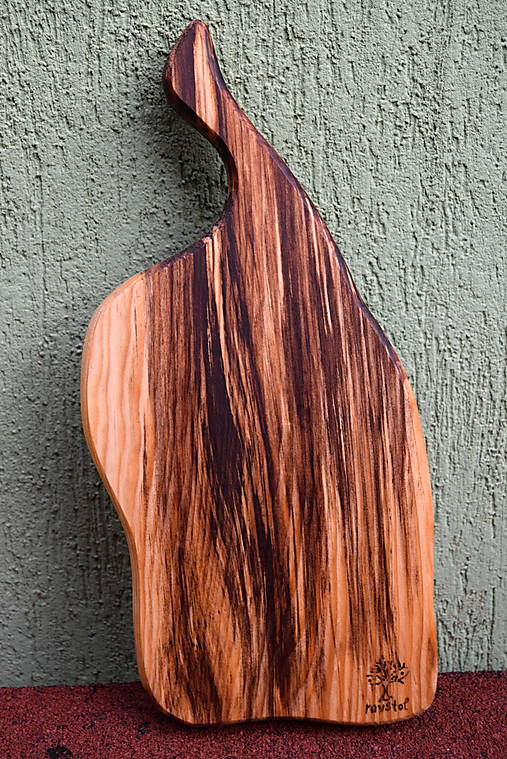 Príbory, varešky, pomôcky - Masívne denko - borovica 2 (spalted wood) - 12843220_