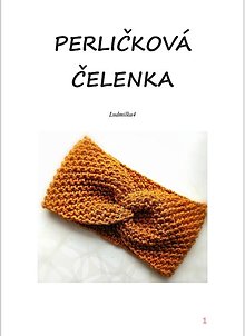 Návody a literatúra - Perličková čelenka - 12841226_