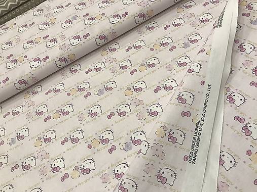 Bavlnene latky dovoz NEMECKO ❤️HELLO KITTY