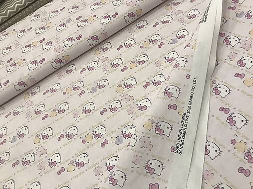 Bavlnene latky dovoz NEMECKO ❤️HELLO KITTY