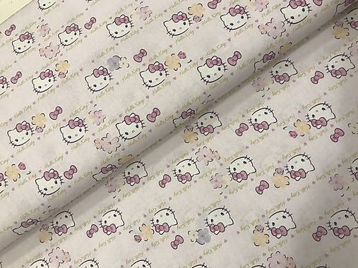 Bavlnene latky dovoz NEMECKO ❤️HELLO KITTY