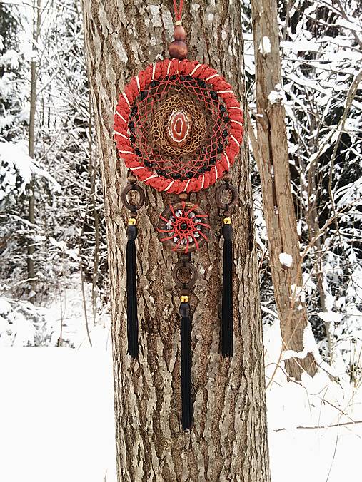 Dekorácie - Mandala odvahy a vytrvalosti - 12847663_