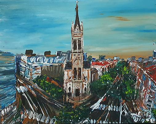 Obrazy - Kostol Blumental Bratislava - 12844673_