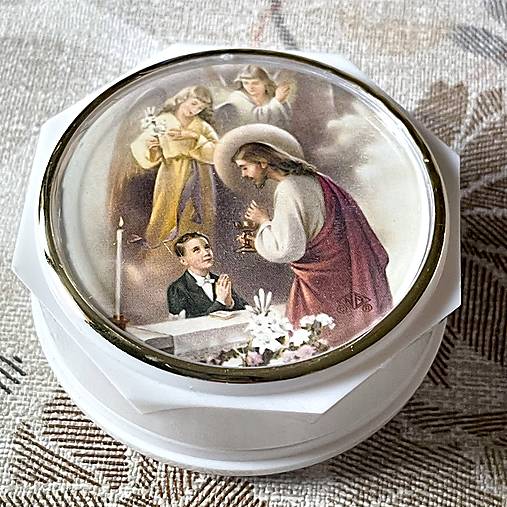 Obalový materiál - Rosary gift Box / Krabička na ruženec (č.1) - 12849299_