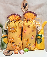 Detské tašky - Veľkonočné vrecúško pre kupačov na výslužku_ zajko - 12852463_