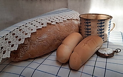 Úžitkový textil - Utierka / Plátienko na chlieb_ návrat k tradícii - 12856107_