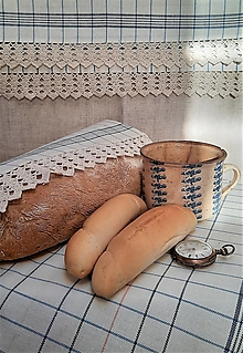 Úžitkový textil - Utierka / Plátienko na chlieb_ návrat k tradícii - 12856106_