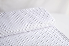 Textil - Minky biela - 12856176_