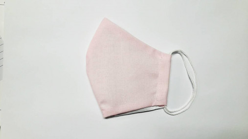  - rúško simple - ružové (dámska vnútro z tenšej prievzdušnejšej bavlny) - 12459806_
