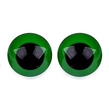 Galantéria - Bezpečnostné oči, 30 mm, cena za 1 pár - 12877504_