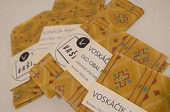 Úžitkový textil - Sáčik-Voskáčik(full pack)- (ekoobal na potraviny) AKCIA! - 12880799_