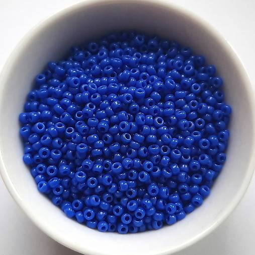 Rokajl MIYUKI 11/0=2mm-opaque-5g (blue)