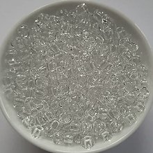 Korálky - TOHO round 6/0=4mm-10g (transparent crystal) - 12883196_