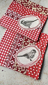 Úžitkový textil - Podložky pod šálku šípkového čaju do červenej kuchyne - 12882220_