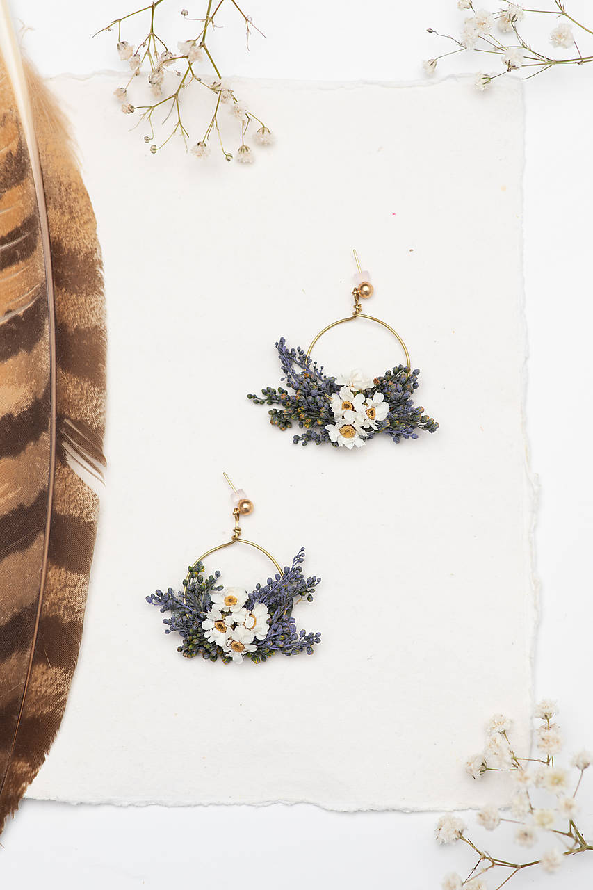 Mini kruhové náušnice "tak krásne mi" 