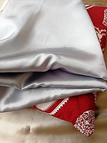 Úžitkový textil - Saténová obliečka 70 x80 cm na vankúš veľká . Farba na želanie - 12891630_