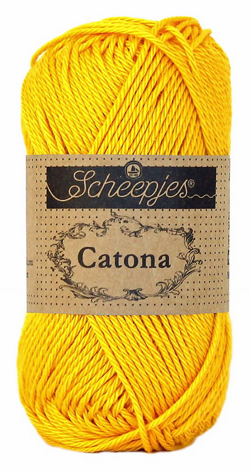Galantéria - Catona - 50g (Yellow Gold č. 208) - 12892596_