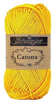 Galantéria - Catona - 50g (Yellow Gold č. 208) - 12892596_