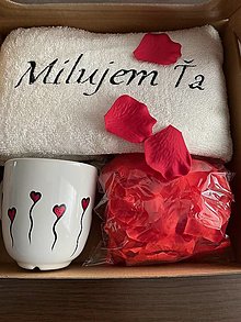 Úžitkový textil - Valentínsky balíček - 12896655_