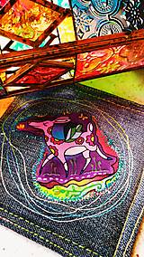 Úžitkový textil - Srnka z čarovného lesa, podložka pod šálku - 12899770_