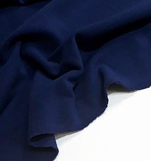 Textil - Flauš (kráľovská modrá) - 12902972_