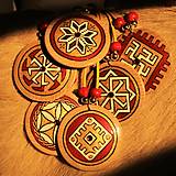 Náhrdelníky - Slovanské amulety (Amulet Hviezda Boha Roda) - 12898999_