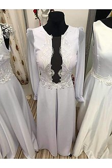 Šaty - Jednoduché svadobné šaty Sofia - 12899566_