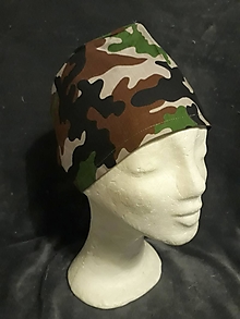 Čiapky, čelenky, klobúky - operačná čiapka vzory (maskáče) - 12901561_