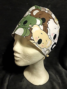 Čiapky, čelenky, klobúky - operačná čiapka obrázok (koala) - 12901755_