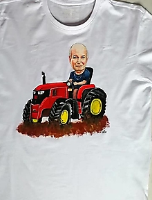 Topy, tričká, tielka - traktorista - 12905950_