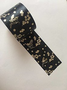 Papier - Papierová WASHI páska - Japonské ornamenty 03 - - 12910785_