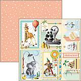 Papier - Ciao Bella My First Year scrapbook papier 12x12 - 12915762_