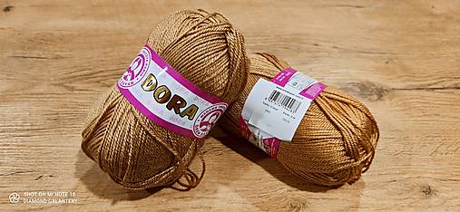 Galantéria - Dora  (099 - svetlá hnedá) - 12912462_
