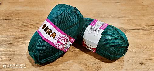 Galantéria - Dora  (105 - smaragdová) - 12912468_