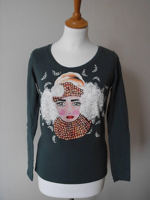 Topy, tričká, tielka - s brmbolcom na čiapke - 12912557_