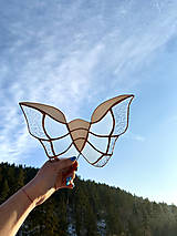 Dekorácie - Zavesná dekorácia motýľ - 12913232_
