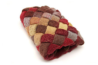 Úžitkový textil - Vlnená deka “Jeseň” - 12912137_