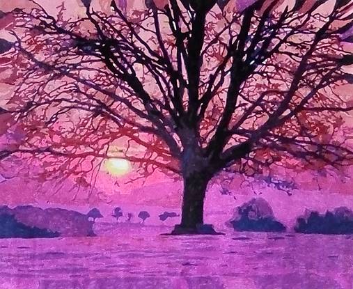 Obrazy - Purple - 12918438_