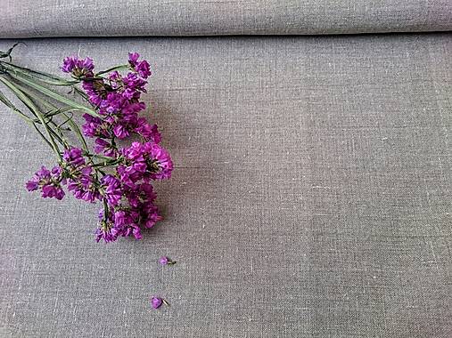 Textil - 100% ľan 245 g (ako materiál alebo šitie na želanie) - 12916685_